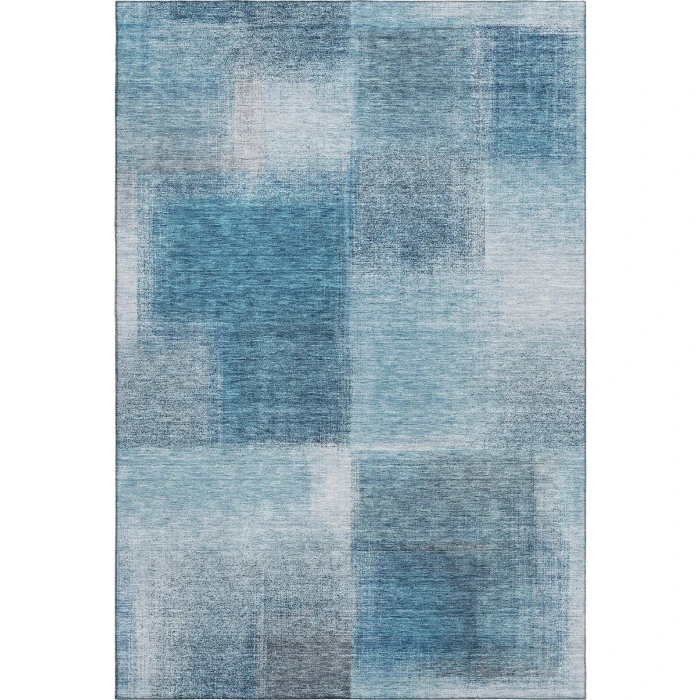 Addison Mayfield Blue AMF742 - 8ft. Round Rug