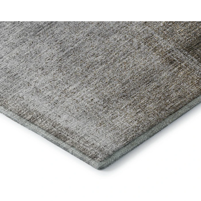Addison Mayfield Gray AMF742 - 8ft. Round Rug