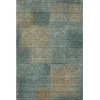 Addison Mayfield Teal AMF742 - 8ft. Round Rug