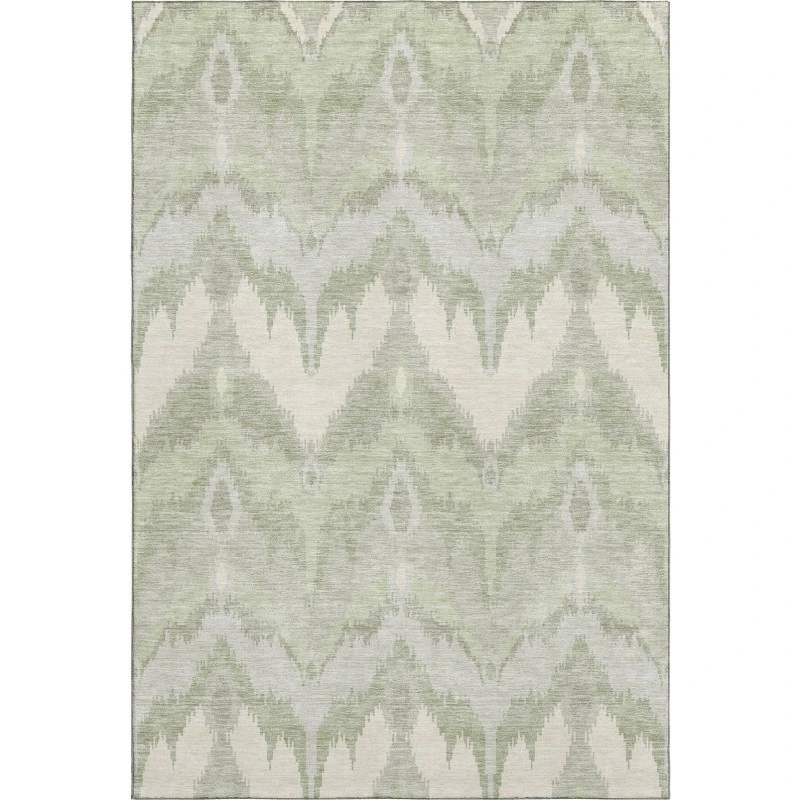 Addison Mayfield Green AMF743 2ft. 3in. x 7ft. 6in. Rect. Rug