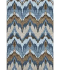 Addison Mayfield Blue AMF743 - 8ft. Round Rug