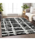 Addison Mayfield Black AMF745 9ft. x 12ft. Rect. Rug