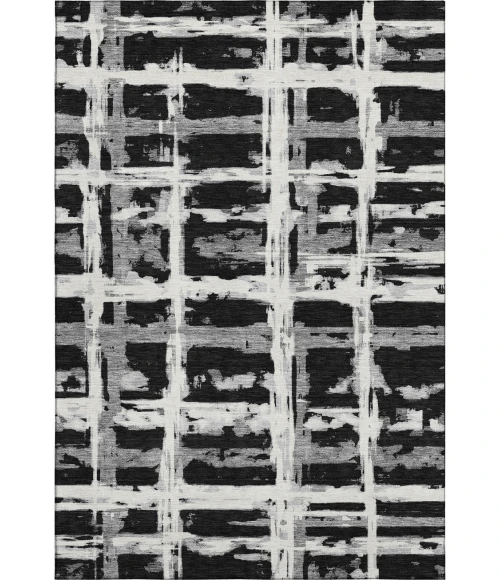 Addison Mayfield Black AMF745 9ft. x 12ft. Rect. Rug