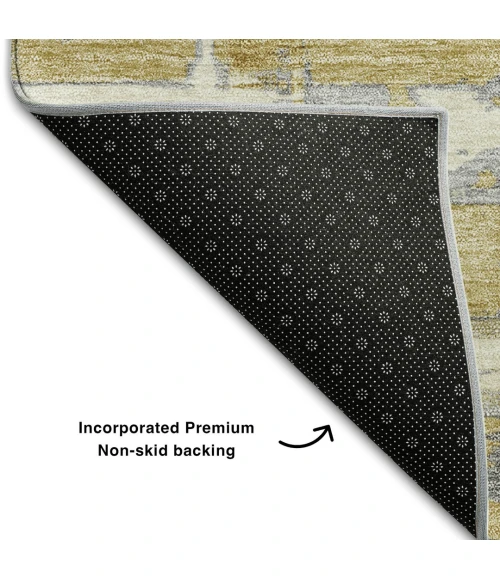 Addison Mayfield Gold AMF745 9ft. x 12ft. Rect. Rug