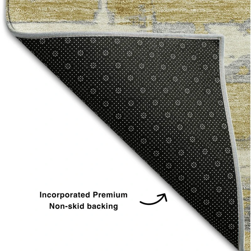 Addison Mayfield Gold AMF745 5ft. x 7ft. 6in. Rect. Rug