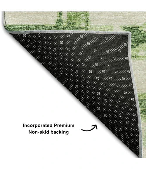 Addison Mayfield Green AMF745 9ft. x 12ft. Rect. Rug