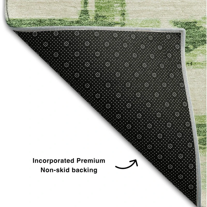 Addison Mayfield Green AMF745 5ft. x 7ft. 6in. Rect. Rug