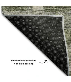 Addison Mayfield Green AMF745 - 8ft. Round Rug