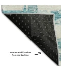Addison Mayfield Teal AMF745 9ft. x 12ft. Rect. Rug
