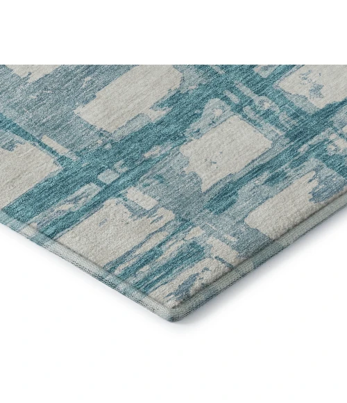 Addison Mayfield Teal AMF745 9ft. x 12ft. Rect. Rug