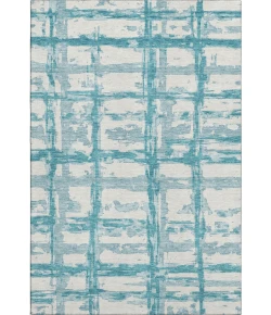 Addison Mayfield Teal AMF745 - 8ft. Round Rug