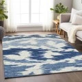 Addison Mayfield Blue AMF746 - 8ft. Round Rug