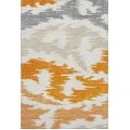 Addison Mayfield Orange AMF746 - 8ft. Round Rug