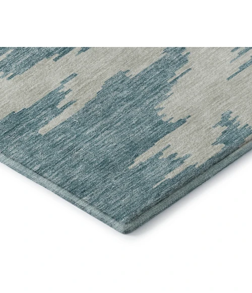 Addison Mayfield Teal AMF746 2ft. 3in. x 7ft. 6in. Rect. Rug