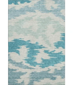 Addison Mayfield Teal AMF746 2ft. 3in. x 7ft. 6in. Rect. Rug
