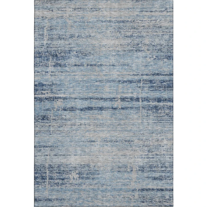 Addison Mayfield Blue AMF747 - 8ft. Round Rug