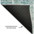 Addison Mayfield Teal AMF747 - 8ft. Round Rug