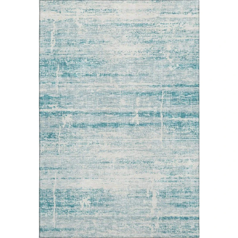 Addison Mayfield Teal AMF747 - 8ft. Round Rug