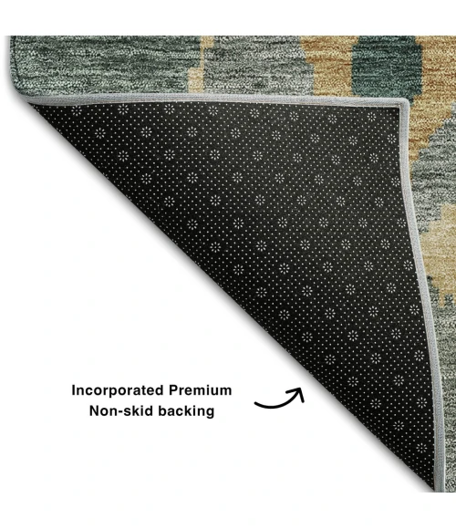 Addison Mayfield Green AMF748 2ft. 3in. x 7ft. 6in. Rect. Rug