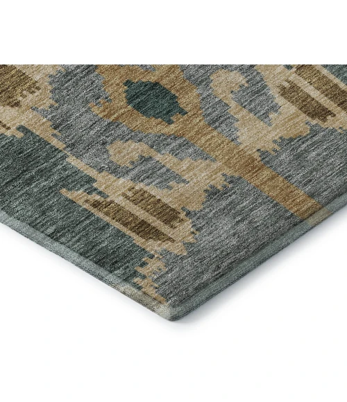 Addison Mayfield Green AMF748 2ft. 3in. x 7ft. 6in. Rect. Rug