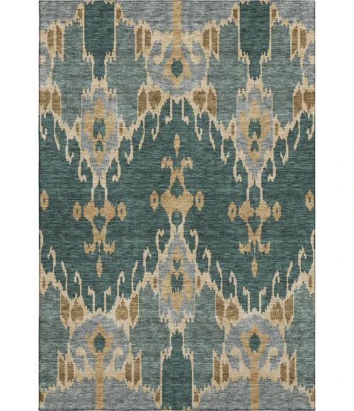 Addison Mayfield Green AMF748 2ft. 3in. x 7ft. 6in. Rect. Rug