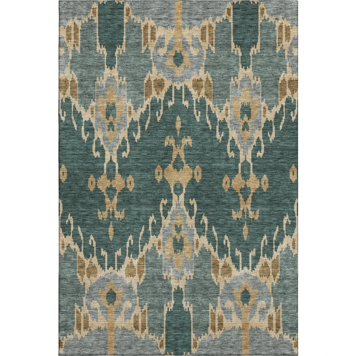 Addison Mayfield Green AMF748 - 8ft. Round Rug
