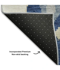 Addison Mayfield Blue AMF748 2ft. 3in. x 7ft. 6in. Rect. Rug