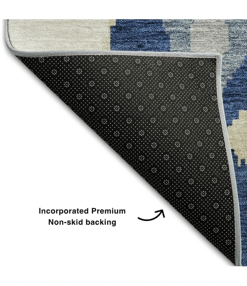 Addison Mayfield Blue AMF748 2ft. 3in. x 7ft. 6in. Rect. Rug