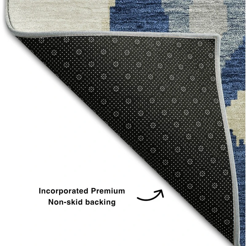 Addison Mayfield Blue AMF748 2ft. 3in. x 7ft. 6in. Rect. Rug