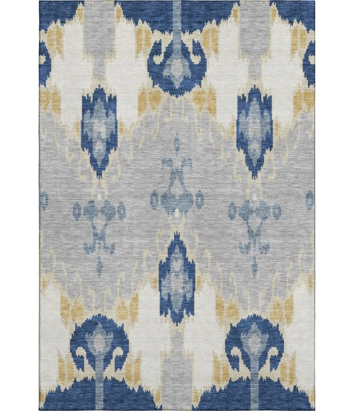 Addison Mayfield Blue AMF748 2ft. 3in. x 7ft. 6in. Rect. Rug