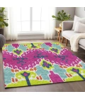 Addison Mayfield Pink AMF748 2ft. 3in. x 7ft. 6in. Rect. Rug