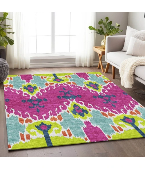 Addison Mayfield Pink AMF748 2ft. 3in. x 7ft. 6in. Rect. Rug