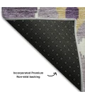 Addison Mayfield Purple AMF748 2ft. 3in. x 7ft. 6in. Rect. Rug