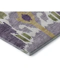 Addison Mayfield Purple AMF748 2ft. 3in. x 7ft. 6in. Rect. Rug