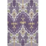 Addison Mayfield Purple AMF748 2ft. 3in. x 7ft. 6in. Rect. Rug