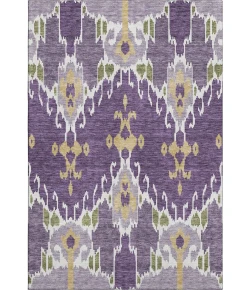 Addison Mayfield Purple AMF748 2ft. 3in. x 7ft. 6in. Rect. Rug