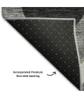 Addison Mayfield Black AMF749 8ft. x 10ft. Rect. Rug