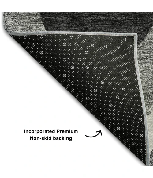 Addison Mayfield Black AMF749 8ft. x 10ft. Rect. Rug