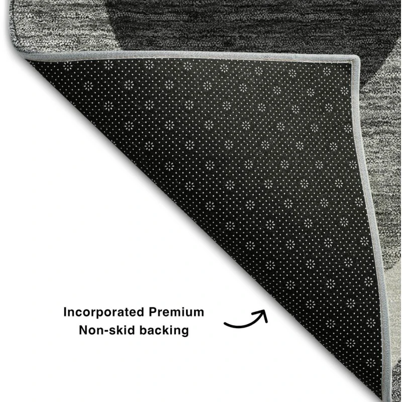 Addison Mayfield Black AMF749 5ft. x 7ft. 6in. Rect. Rug