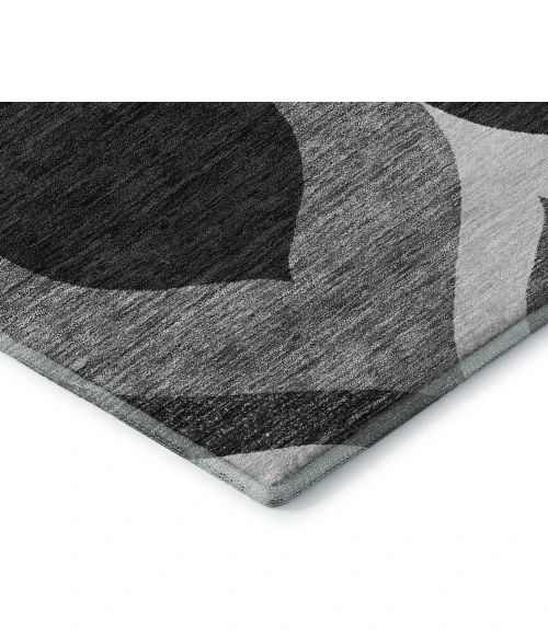 Addison Mayfield Black AMF749 8ft. x 10ft. Rect. Rug
