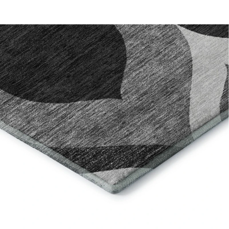Addison Mayfield Black AMF749 5ft. x 7ft. 6in. Rect. Rug