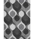 Addison Mayfield Black AMF749 8ft. x 10ft. Rect. Rug