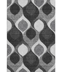 Addison Mayfield Black AMF749 2ft. 3in. x 7ft. 6in. Rect. Rug