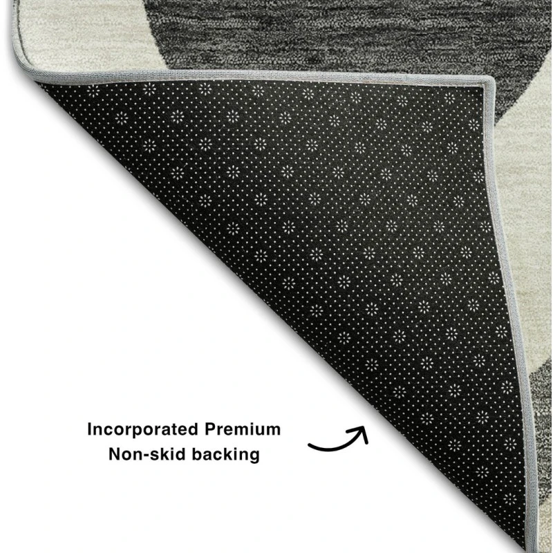 Addison Mayfield Gray AMF749 - 8ft. Round Rug