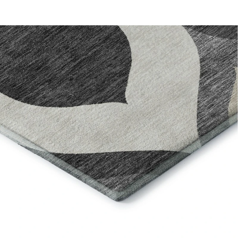Addison Mayfield Gray AMF749 - 8ft. Round Rug