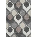 Addison Mayfield Gray AMF749 - 8ft. Round Rug