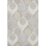 Addison Mayfield Ivory AMF749 - 8ft. Round Rug