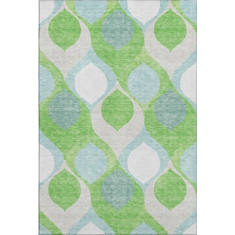 Addison Mayfield Green AMF749 - 8ft. Round Rug