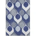 Addison Mayfield Blue AMF749 - 8ft. Round Rug