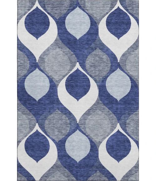 Addison Mayfield Blue AMF749 5ft. x 7ft. 6in. Rect. Rug